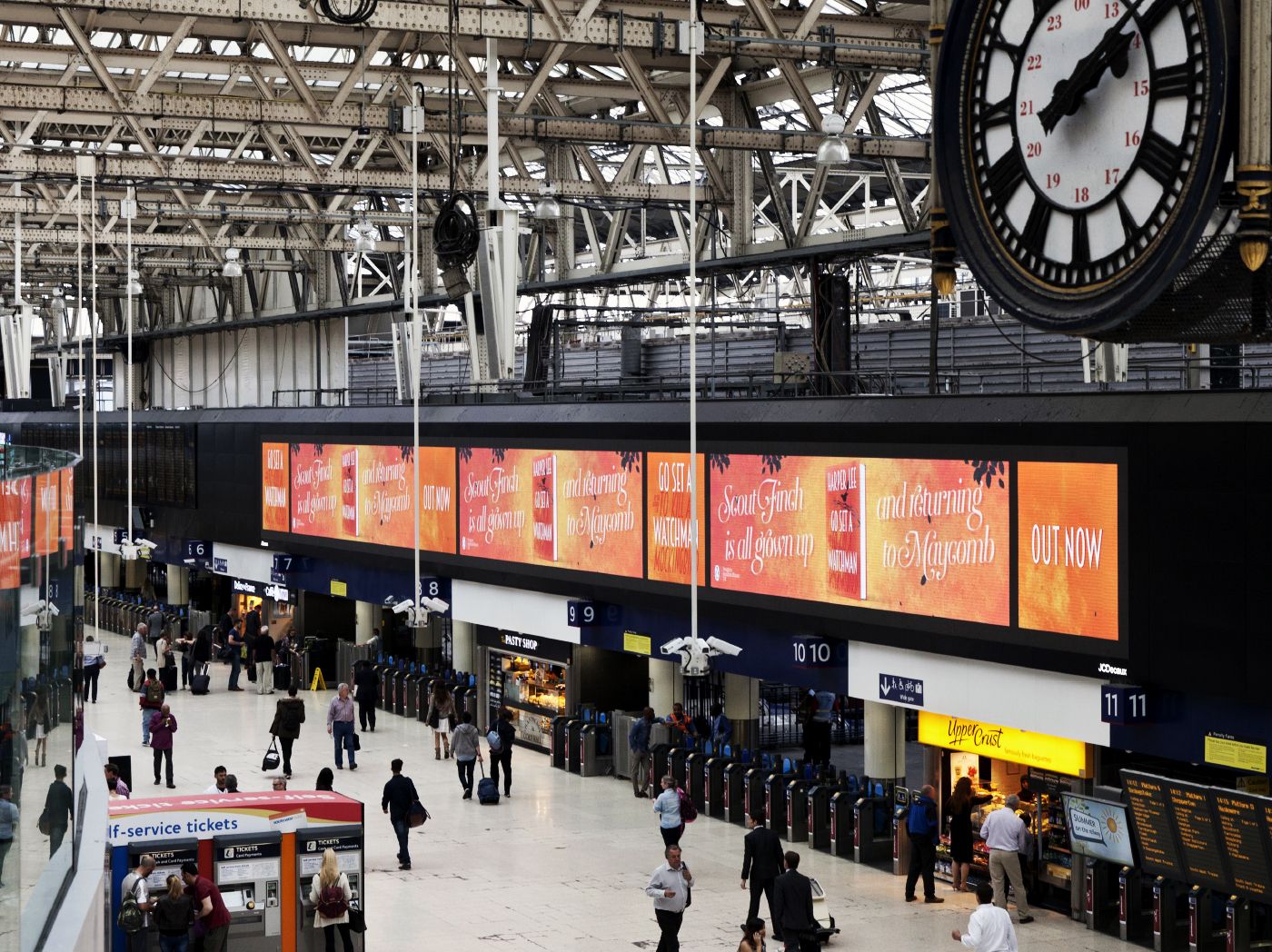 Penguin Random House Harper Lee Go Set A Watchman Outdoor Advertising Campaign One Darnley Road 1