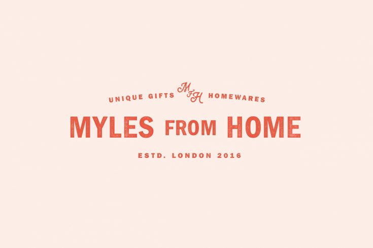 Myles From Home Logo Design